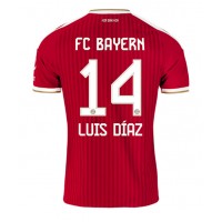 Stroje piłkarskie Bayern Munich Luis Diaz #14 Koszulka Podstawowej 2026-27 Krótki Rękaw
